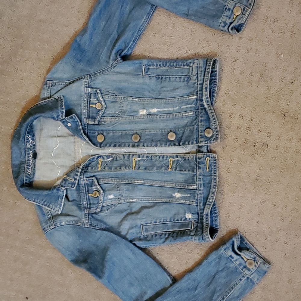 Custom patch Denim jacket - Picture 2 of 8